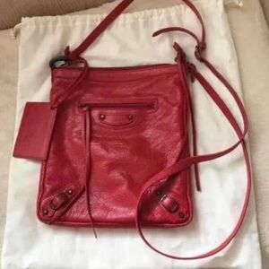❌❌SOLD❌❌🌸Balenciaga Crossbody Red Bag🌸